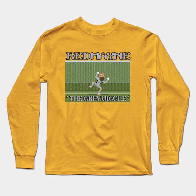 Socceroos - Andrew Redmayne - THE GREY WIGGLE Long Sleeve T-Shirt by OG Ballers